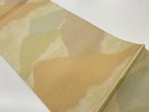 砂子綴れ遠山模様織出し全通袋帯